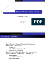 Lecture 2: Statistical Decision Theory (Part I) : Hao Helen Zhang