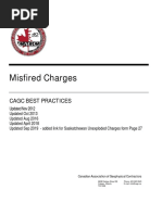 Misfired Charges: Cagc Best Practices