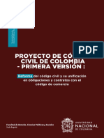 Proyecto Código Civil de Colombia Primera Versión Digital