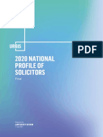 2020 National Profile of Solicitors
