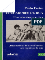 Paulo Freire Educadores de Rua,