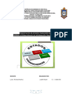 1er Trabajo Estados Financieros Bajo NIIF