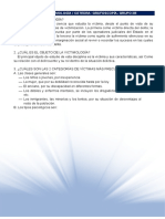 Las fases de la alteración psicológica en las víctimas