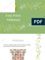 Foto Polos Abdomen: Oleh