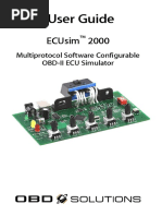 User Guide: Ecusim 2000