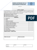 Formato Evaluación de Inducción