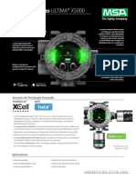 Data Sheet ULTIMA X5000 Gas monitor-ES