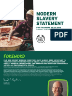 Modern Slavery Statement: For Financial Year 2018