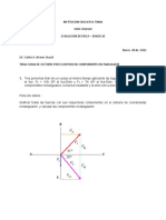 Evaluacion Vectores