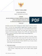 PPPK dan CPNS di Kabupaten Boalemo 2021