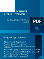 CDP - Design Decisions & Trial Design - 4-Jul-10