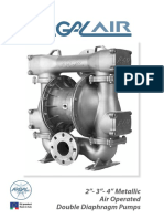 2"-3" - 4" Metallic Air Operated Double Diaphragm Pumps: EU Product