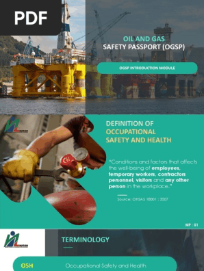Ogspe Introduction Module Pdf Workplace Occupational Safety And Health