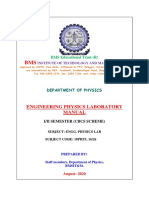 Physics Lab Manual - Cbcs - Kavichintu