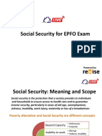 Social Security For EPFO Exam: Powered by