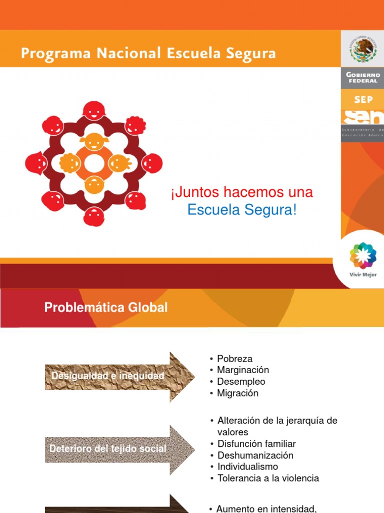 Programa Nacional de Escuela Segura (SEP) | PDF | Violencia | La ...