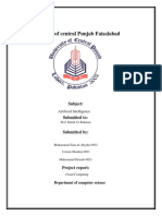 University of Central Punjab Faisalabad: Subject