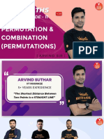 Permutation+&+Combination+ (Permutation) JEE+2022