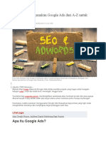 Panduan Menggunakan Google Ads Dari A-Z