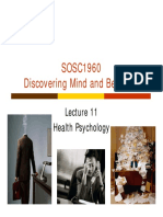 Lecture on Stress, Health Psychology, and Coping Strategies