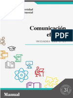 Manual de Comunicación Efectiva - Unidades III y IV