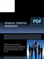 Desain Struktur Organisasi