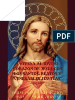 NOVENA AL DIVINO CORAZON DE JESUS CON LOS SANTOS, BEATOS Y VENERABLES JESUITAS