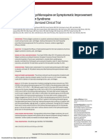 Effects of Hydroxychloroquine On Symptomatic Improvement in Primary Sjögren Syndrome The JOQUER Randomized Clinical Trial