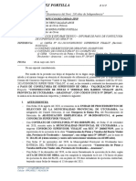 Informe #06 Evaluacion - Presentación Cronogramas Reprog. PISTAS Y VEREDAS - VISALOT