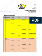 Jadwal Pendalaman Materi PGSD Kelas H Angk. 3