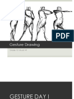 Gesture Drawing: Grade 10 Visual Art
