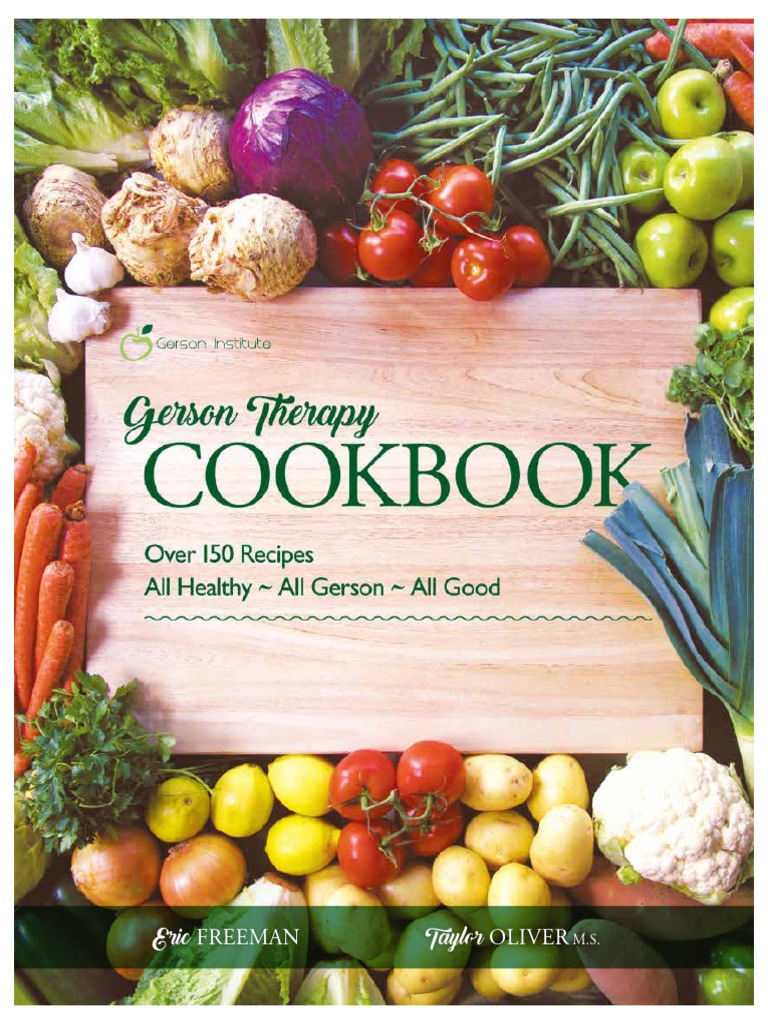 Gerson Cookbook Pdf Salad