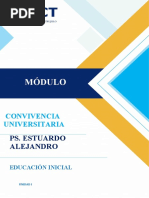 MODULO DE CLASE - CONVIVENCIA UNIVERSITARIA