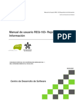 SCDS Manual de usuario REQ-163 Repositorio de Información