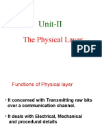 Physical Layer Functions and Transmission Media