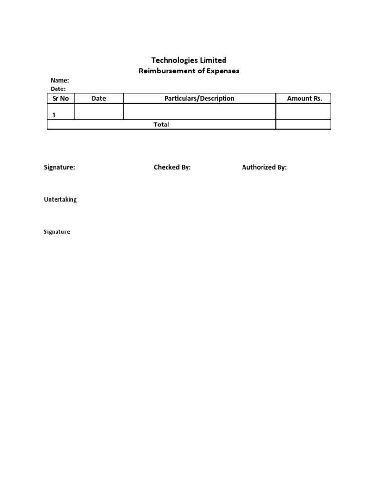 Finance Claim Sheet | PDF