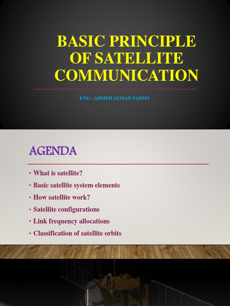 Satellite Communication Basics | PDF | Communications Satellite ...