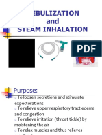 Nebulization Therapy Procedure Guide | PDF | Respiratory Tract ...
