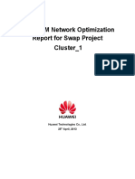 TNM GSM Swap Project Optimization Report - Cluster - 1
