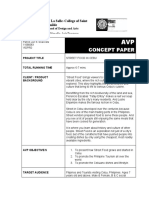 Concept Paper: de La Salle-College of Saint Benilde