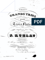 Op. 86,1 Trois Grands Trios Pour Trois Flutes. No. 1.