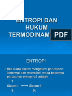 Entropi Dan Hukum Termodinamika II