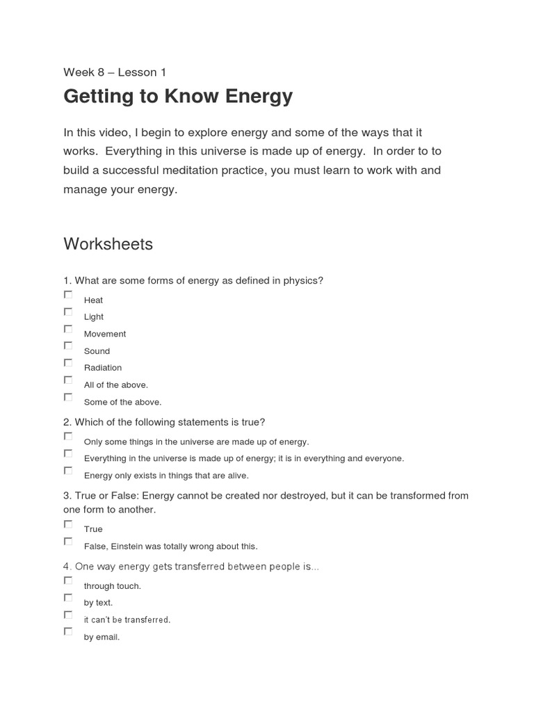 Understanding and Harnessing Energy | PDF | Meditation | Hand