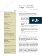 Best Practices For Bridge Approaches: Tech Transfer Summary