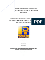 Aplikasi Pengolahan Data Surat Masuk dan Surat Keluar Berbasis Web