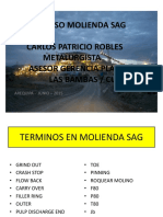 Curso molienda SAG: términos, abreviaturas y sistemas clave