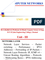 Cs8591 Computer Networks: Unit - Iii