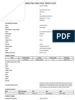 Complaint Type:Cyber Crime / Report & Track: Complainant Details