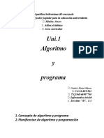 Trabajo Unidad 1 Algoritmo y Programa (Maria Olibares)