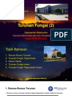 KAL1 K6 Turunan Fungsi (Bagian 2)